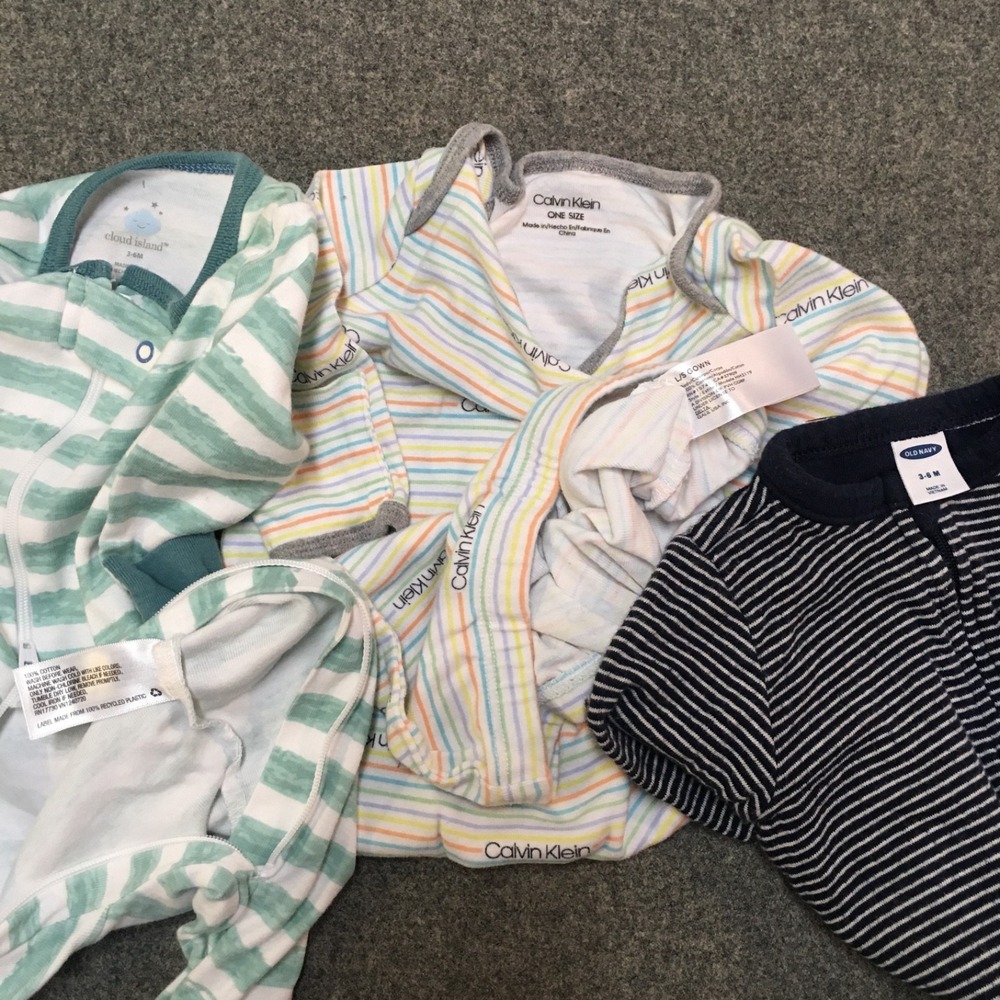 Baby Boy 3-6 Months Clothing Lot 17x Pieces Bulk Winter Corduroy Flannel Preppy - Picture 3 of 12